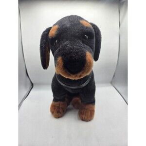 Goffa Rottweiler Dog Plush Realistic Standing Large Life Like 17"